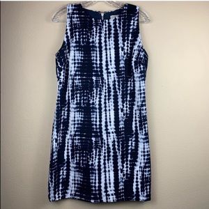 Michael Kors Tie Dye Sleeveless Sheath Dress